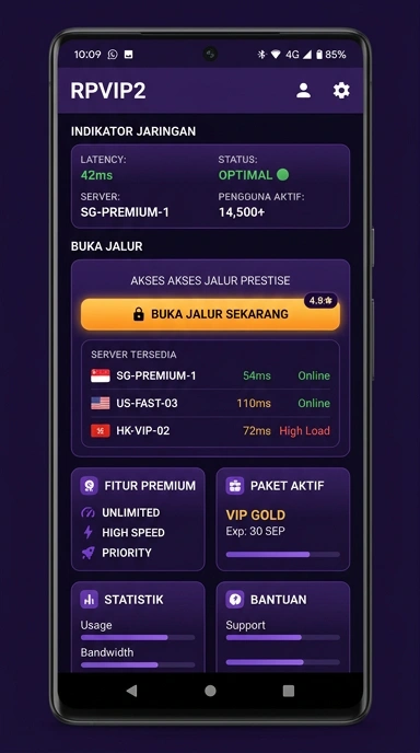 Tampilan link alternatif rpvip2